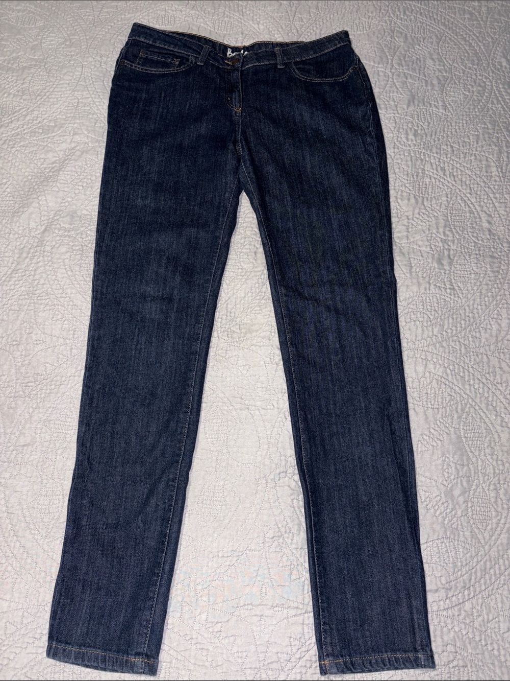 Boden Dark Indigo Skinny Jeans, sz 12L